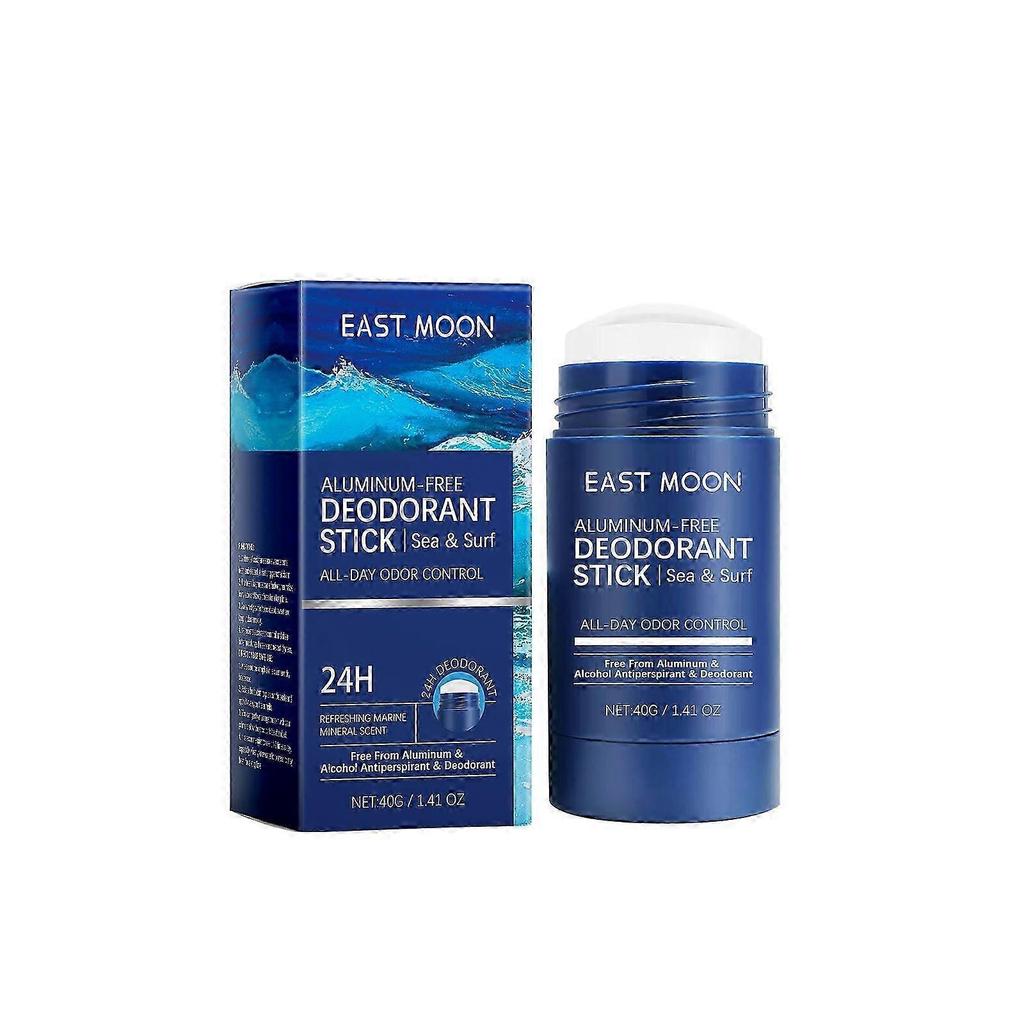 Mineral Underarm Deodorant Bar - Gentle, Long-Lasting Odor Protection with Vitamin E & Rosemary Oil