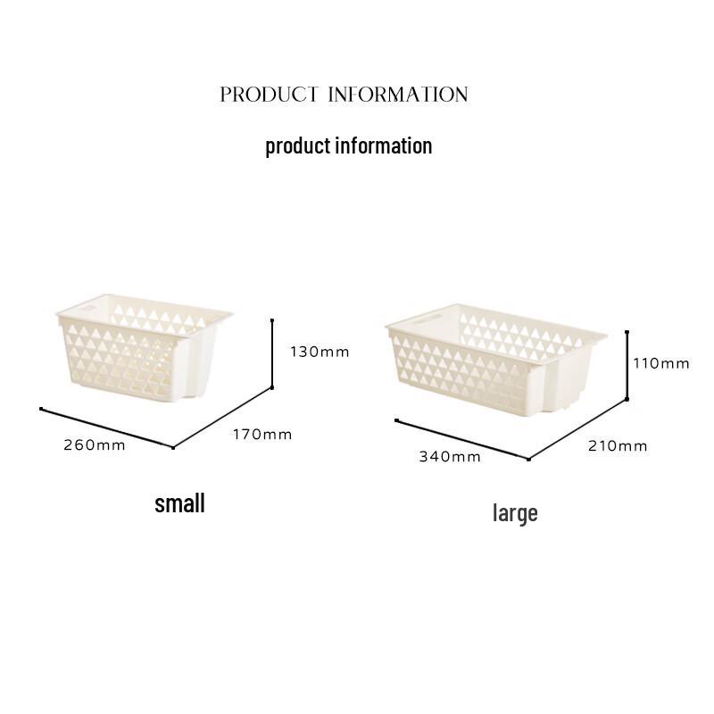 Licheers Triangular Perforated Storage Basket