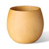 Natural Wood Cup, Teacup, Egg Cup, Wooden Lacquer Cup, Free Cup, Mug, Teacup, Dishwasher Safe, 250ml