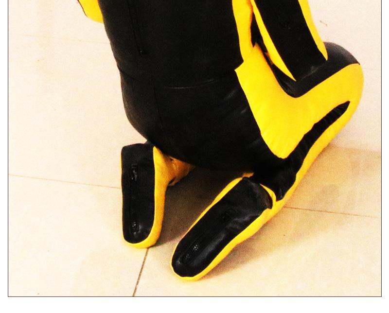 Brazil UFC BJJ Judo Wrestling Leather Sparring Dummy for Lock/Choke Techniques and Sanda Training