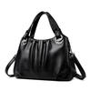 Ladies' Simple Solid Color Tote Bag, Fashionable Pleated Shoulder Bag, Multi Pocket Casual Daily Crossbody Bag Suitable for Daily Use and Shopping