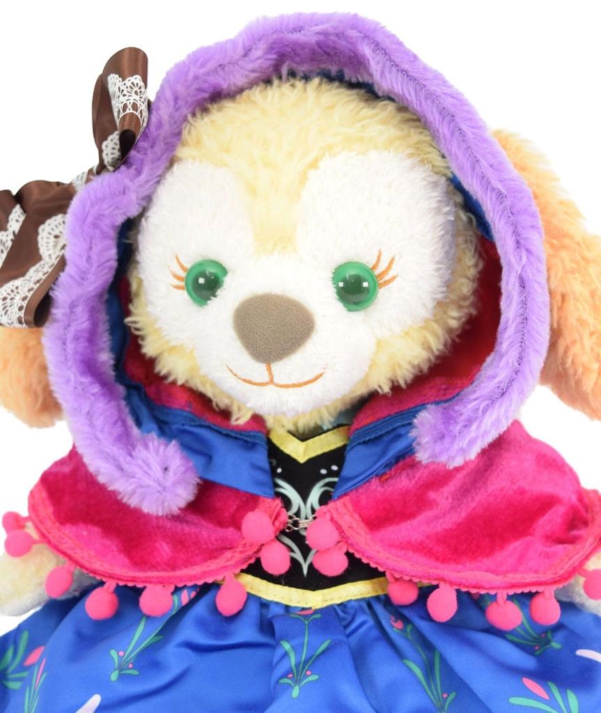 Teddy Bear Online Alice Cookie Ann Costume from Frozen Kingdom for Small Size Cookie Store Dress-Up (No Body) (Anna Ann)