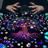 Square Altar Board Game Cards Pad Rune Table Cloth Metaphysical Board Game Mat