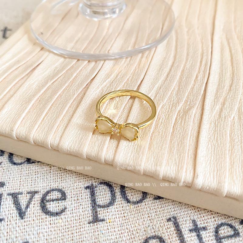 Korean-Style Niche Design Women's Adjustable Index Finger Ring: Chic, Versatile, and High-End for a Cold, Distinctive Look