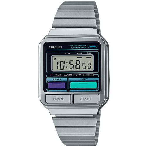 

Casio Standard Watch A120WE-1AJF Unisex Silver