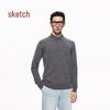 CROQUIS Men's Wool Polo Sweater