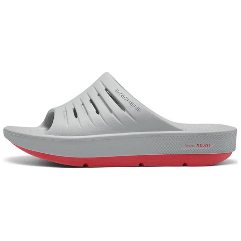 Skechers Women Breathable Casual Sport Slide Sandals Gray 141706-GRY 35