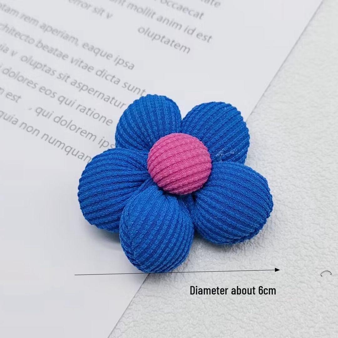 

Аксессуары для волос и обуви из ткани с пряжкой из пяти лепестков своими руками, полуфабрикаты из пузырчатой ткани