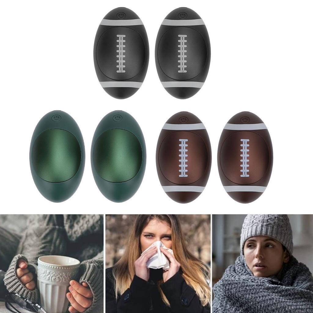 Electric Hand Warmer with Power Bank Function Magnetic 3 Levels Heating Type C Rechargeable Avocado 