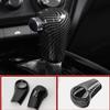 Carbon fiber Gear Shift Knob Cover Trim For Honda HR-V HRV 2016-