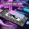 Custom Name Personalized 1860 Munchen Football Club Pattern Mousepad, Laptop PC Desk Mat, Decorative Desk Mat for Home Keyboard Pad Gift