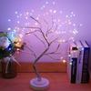 Tabletop Bonsai Tree Light with 108 LED Copper Wire String Lights Touch Switch,DIY Artificial Tree Lamp,USB or Battery Powered for Bedroom Desktop