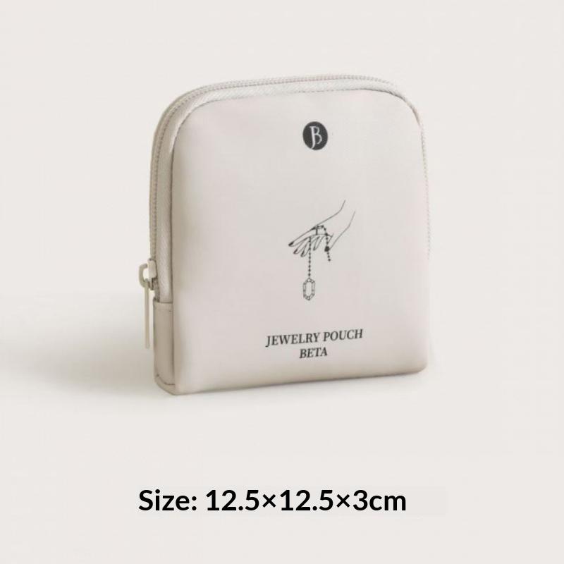 6-Layer Jewelry Storage Bag, Pu Jewelry Pouch Bags For Watch Bracelet Rings Earring Crystal, Portable Travel Jewelry Case