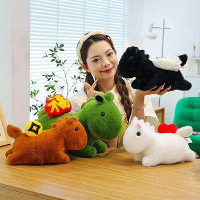 Genuine Cute Creative New Product Horse Series Plush Doll Soft Waxy Blessing Doll Animal Gift