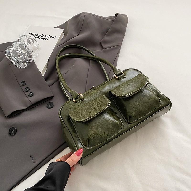 Beliebte Tasche für Sommer und Herbst Tragbare kleine quadratische Tasche und Umhängetasche