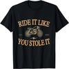 Mens SONS WITH ARTHRITIS Humorous Motorcycle Funny Weekend Riders T-Shirt