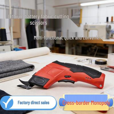 Rechargeable Handheld Electric Fabric Cutting Knife with Straight Blade