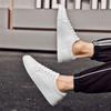 Mode Vrije Tijd Wandelen Man Gevulkaniseerde Schoenen Echt Leer Heren Uitgehold Sneakers Heren Wandelschoenen Comfort Sport Buitenschoeisel