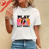 Berühmter Sänger Katy Perry Klassischer Poster-Print T-Shirt, Unisex Lässige Streetwear, Frühling/ Oberteil