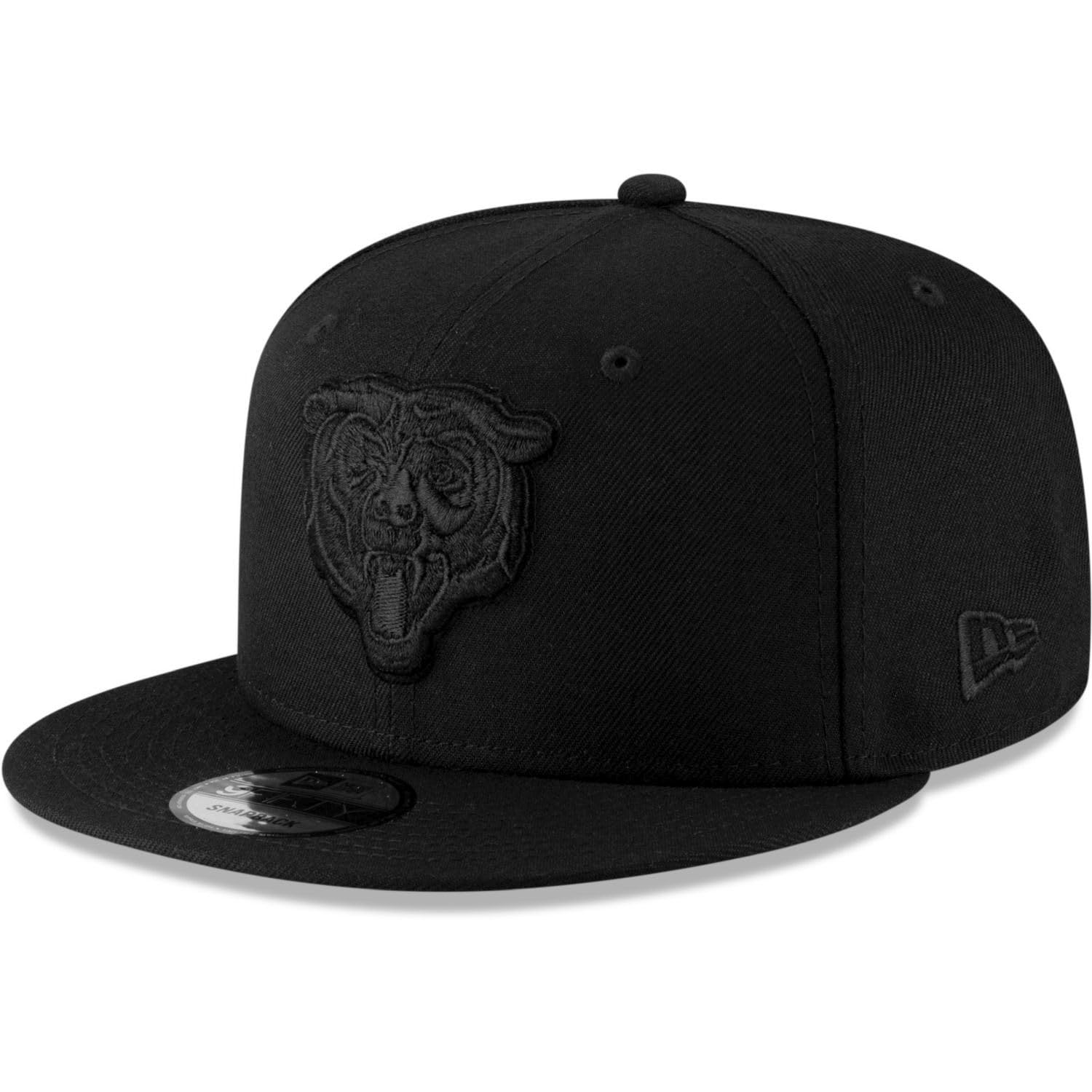 

Шапка Chicago Bears NFL New Era Черная на черном Альтернативный логотип 9FIFTY Снэпбэк Регулируемая кепка Взрослый Один размер