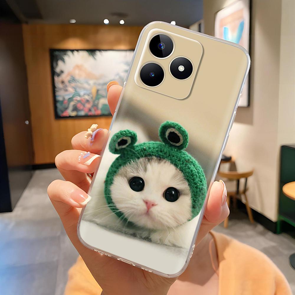For Realme C53 Phone Case Realme C51 Full Protection Back Cover For Realme C53 Case C51 Soft Silicone Protector Shell Fundas
