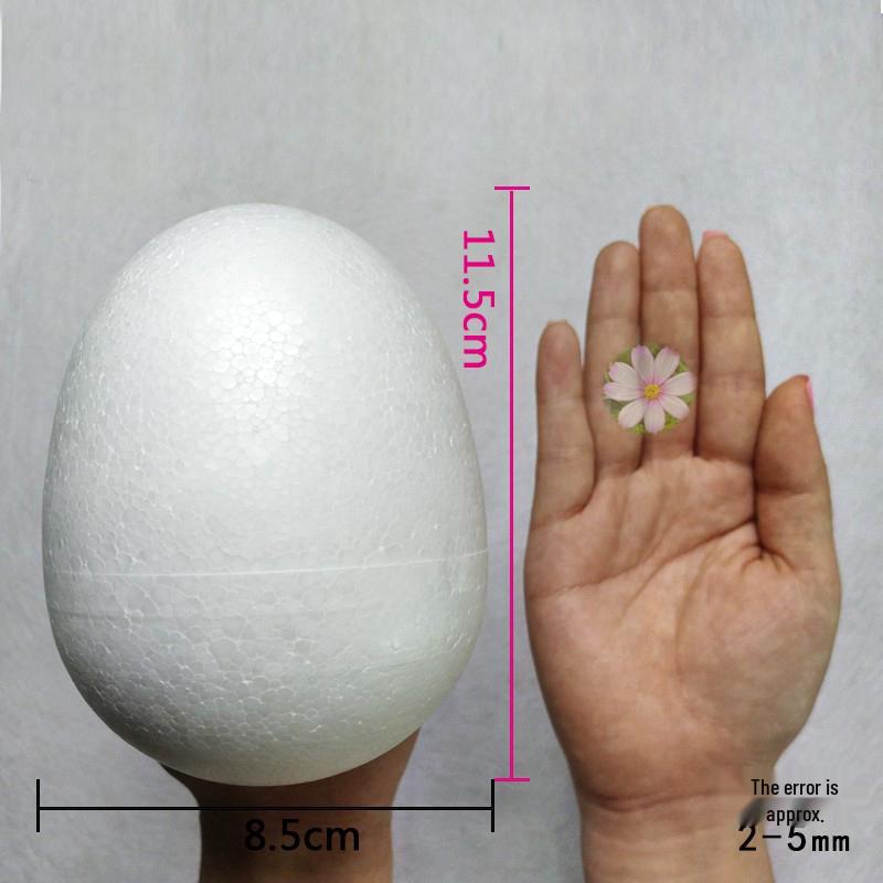 Large Foam Egg-Shaped Flower Bud for Rose, Poppy & Hyacinth Art