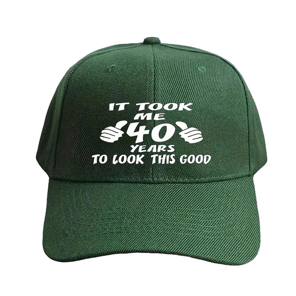 it took me years to look this good Woman Man Summer Baseball Cap Adjustable with Curved Brim Protection Sun Hats
