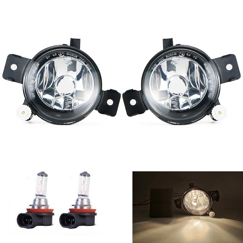 Fog Lamp Assembly For BMW X5 E70 Sport Package 2011 2012 2013 Front Bumper Anti Fog Light 63177224643 63177224644