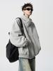 Men's Winter Heavyweight Fleece-Lined Deconstructed Patchwork Hoodie – Streetwear Trend