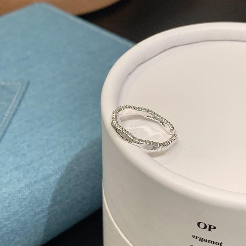 Elegant Silver Bow Ring for Women - Versatile, Stylish Open Design