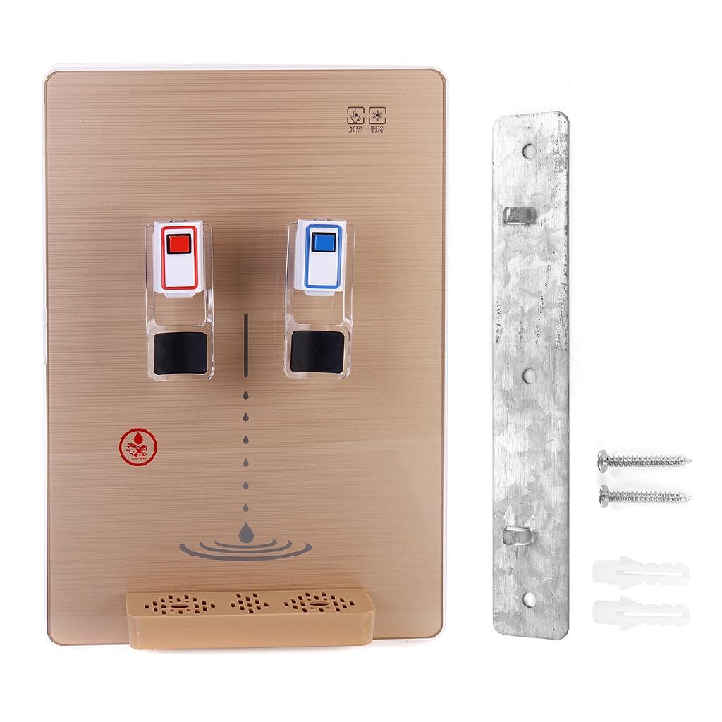 220V Work With Water Purifier Office Household Hot & Cold Dispenser Water Drinking Wall-mounted Water Dispenser золотой