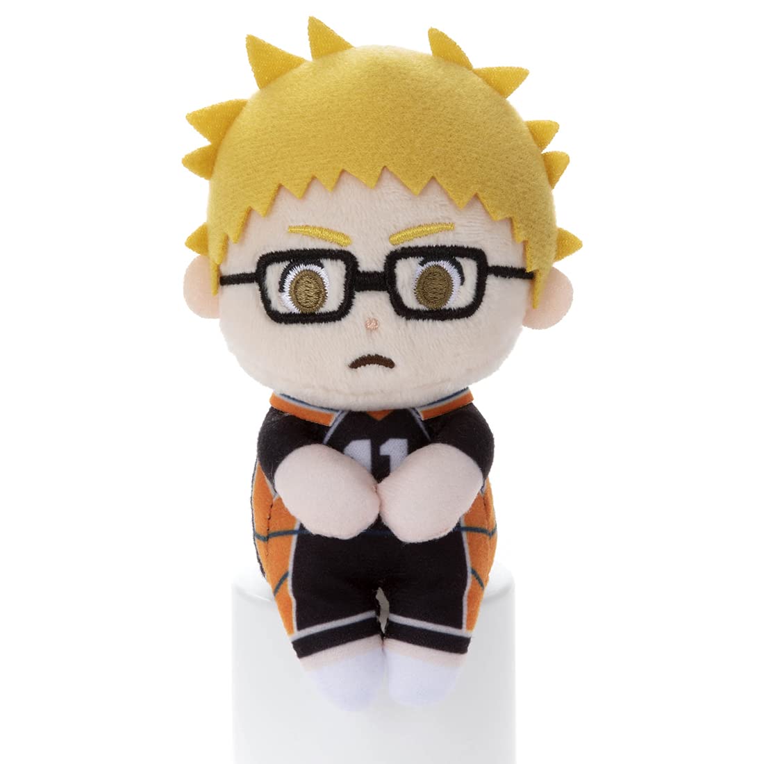 

Tsukishima Hotaru Plush Toy Height 12cm Haikyu!! Chokkori-san Approx.