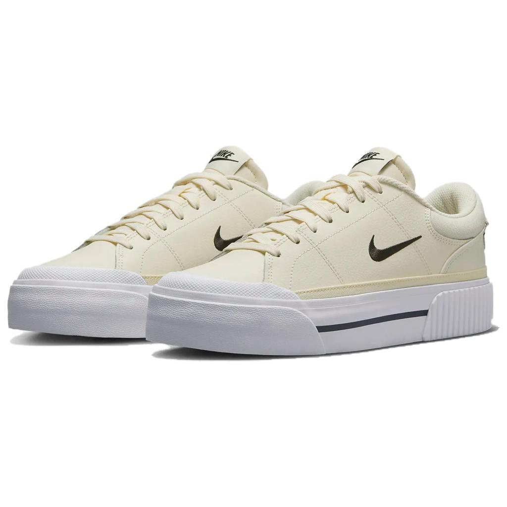 New Nike Court Legacy Lift 'Pale Ivory White' Women's FV5526-101