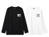 300G American Casual Long-Sleeve Double-Sided Fleece Men's Loose Round Neck Shirt