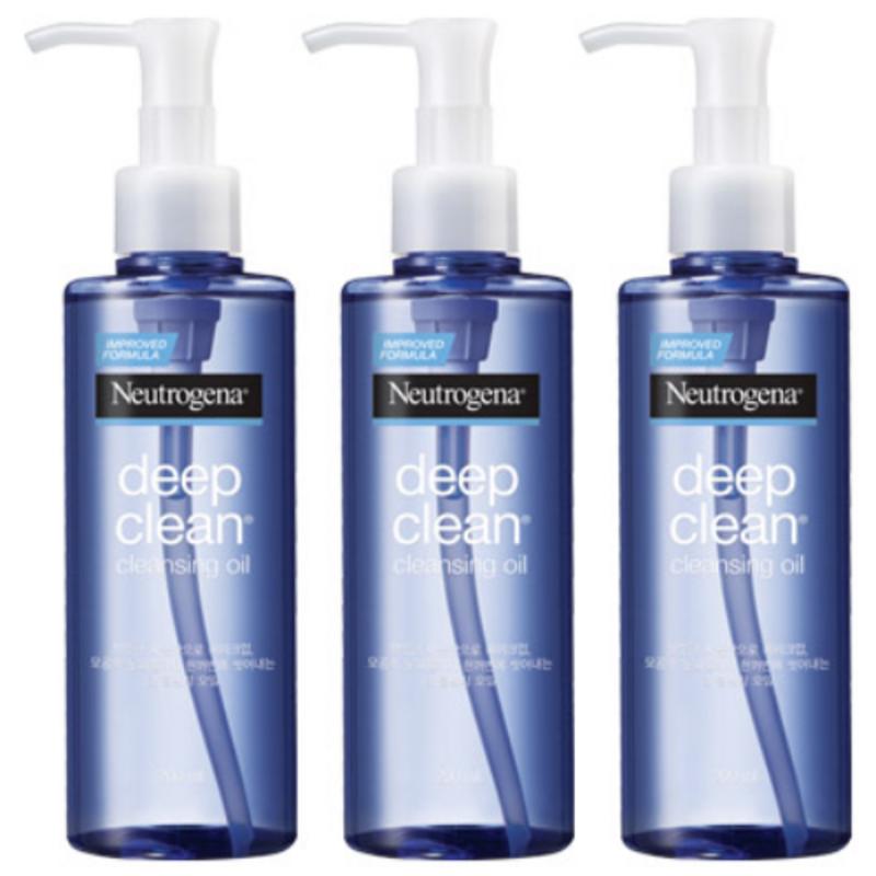 Neutrogena Deep Clean Cleansing Oil, 200ml, 3 pcs
