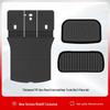 Tesla Model Y Refresh Foot Pads & Trunk Mats with Center Console Storage Box