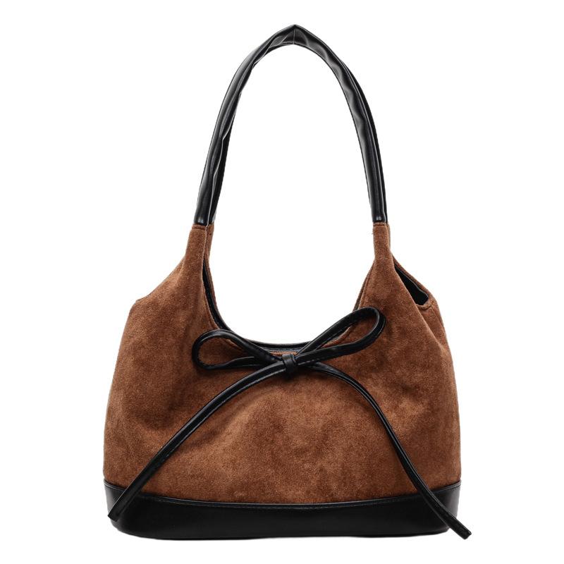 Autumn and Winter Small Bag Women's Retro Shoulder Underarm Bag Fashion Commuter Handbag