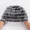 Russia Winter Real Fur Hat Women Knitted Real Rex Rabbit Fur Bomber Hats Lady Natural Warm Genuine Rex Rabbit Fur Cap