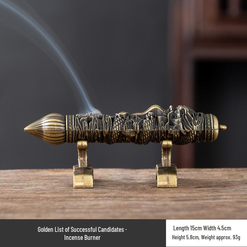 Creative Boshan Hanging Incense Burner for Home Use - Tea Ceremony Ornament for Agarwood & Sandalwood Coil Incense