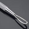 1Pc Non Slip Stainless Steel Pimple Popper Acne Blackhead Removal Needle Tool