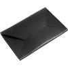 [Dom Teporna] Business Card Holder/Card Case, Slim, All Genuine Leather, Thin Envelope Style, Italian Leather, Cowhide, Perfect Gift for Job Hunting/G