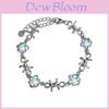 Moonstone Thorns Chain Necklace For Women With Geometric Design And Lockbone Style Perfect For Party Wear