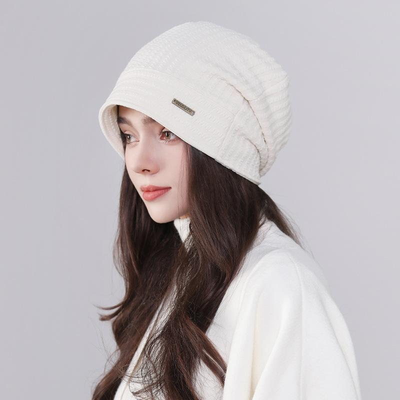 

Ленивая ветреная весенне-осенняя шляпа женская металлическая стандартная сумка головная шляпа зимняя однотонная холодная шляпа уличная повседневная шапка бини One Size