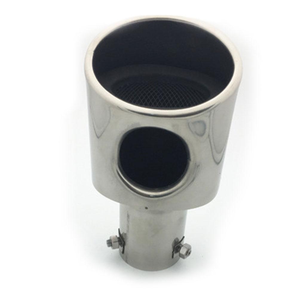 Rear Stainless Steel Exhaust Muffler End Tail Pipe Outlet Tips For Honda Civic 10th Gen 2016 2017