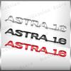 3D Metal Car Decor Rear Trunk Fender Side Emblem Sticker For Opel Zafira ASTRA 1.6 Logo Astra Antara H G Corsa Accessories