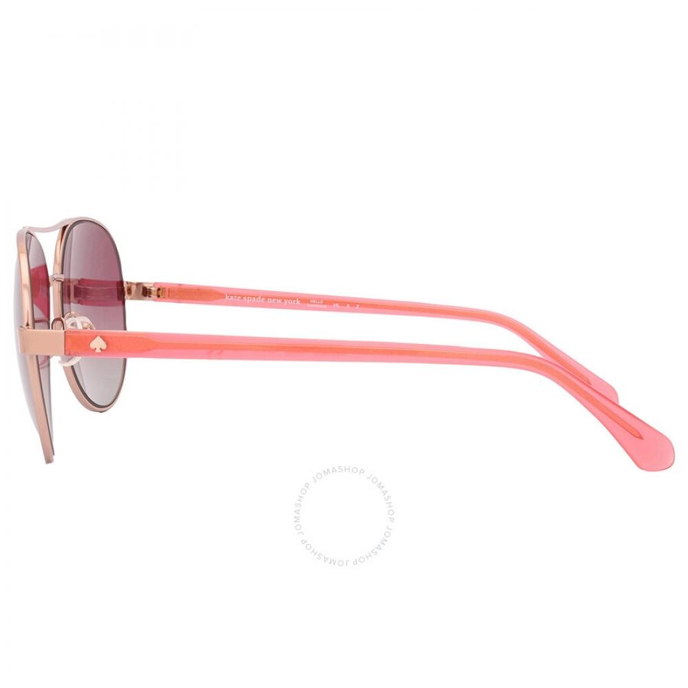 Kate Spade Burgundy Gradient Pilot LadieS SunglaSSeS Averie S 0000 Jr 58