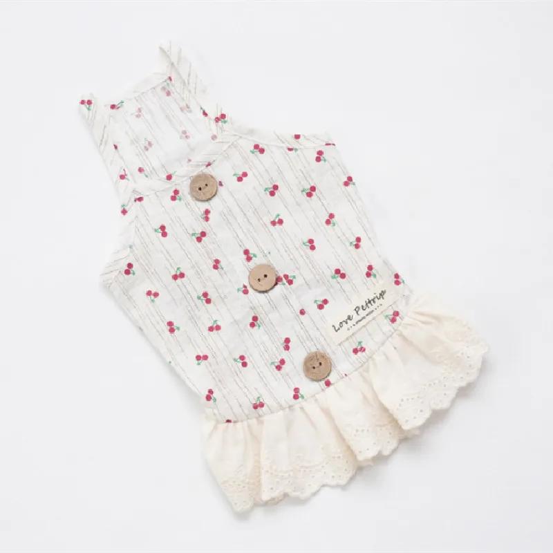 

Cat Puppy Dress Summer Dog Clothes Princess Skirt Yorkshire Terrier Pomeranian Shih Tzu Maltese Poodle Bichon Schnauzer Clothing XXL белый