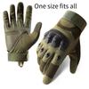 1PAIR velvet warm cold ski tactical gloves winter outdoor training mountaineering non-slip wear-resistant motorcycle men