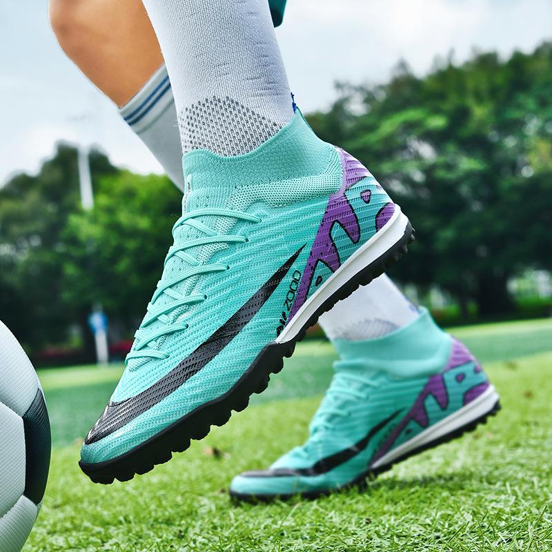 Football shoes men's world cup tf broken nails student youth competition artificial grass AG spike training