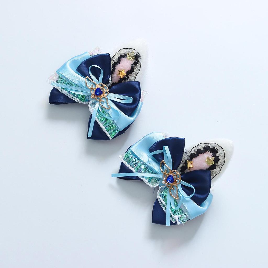 Autumn 2025 Girls' Rabbit Police Officer Lolita Princess Dress - Zhu Di Birthday Edition